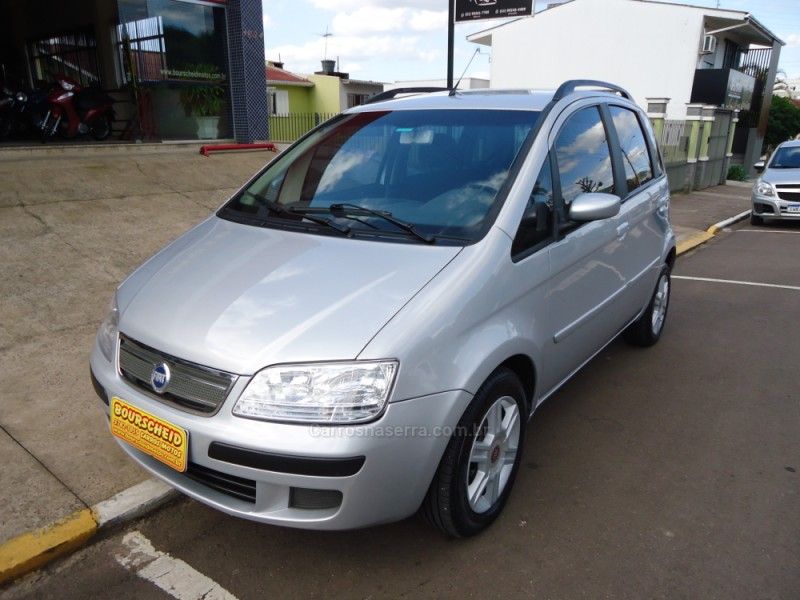 FIAT IDEA 1.4 MPI FIRE ELX 8V 2008/2008 BOURSCHEID CARROS E MOTOS SANTA CLARA DO SUL / Carros no Vale
