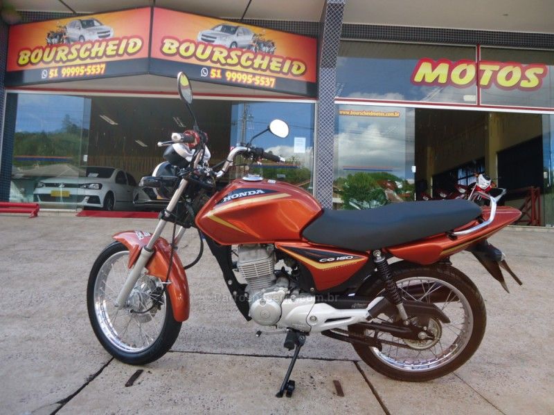 Honda Motos CG 150 TITAN ESD 2007/2007 BOURSCHEID CARROS E MOTOS SANTA CLARA DO SUL / Carros no Vale