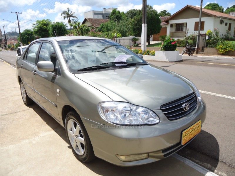 TOYOTA COROLLA 1.8 XEI 16V 2003/2004 BOURSCHEID CARROS E MOTOS SANTA CLARA DO SUL / Carros no Vale