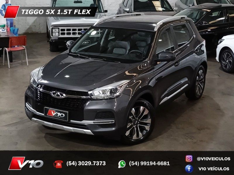 CHERY TIGGO 1.5 16V TURBO 5X TXS 2021/2022 V10 VEÍCULOS CAXIAS DO SUL / Carros no Vale