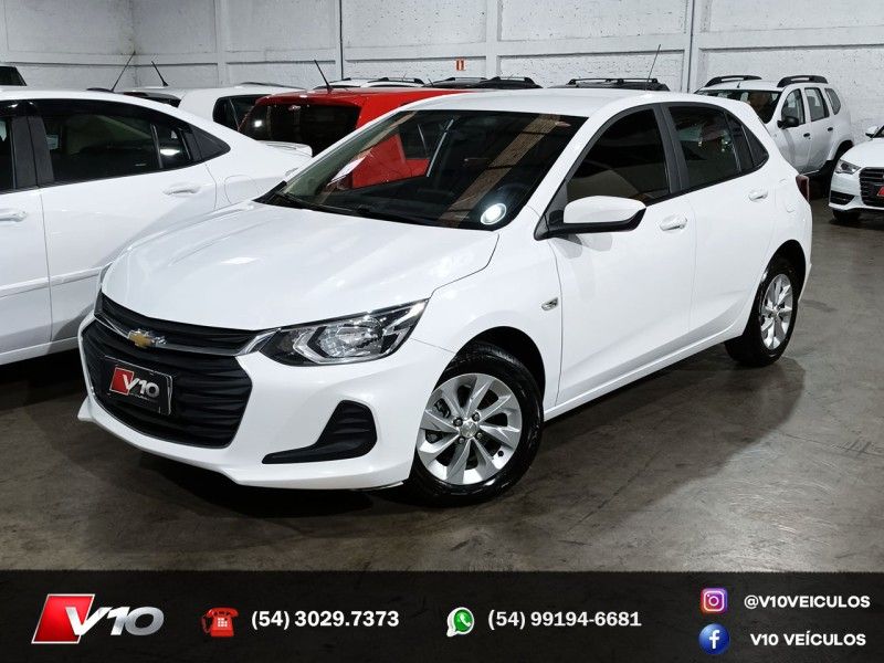 CHEVROLET ONIX 1.0 LT 12V TURBO 2022/2023 V10 VEÍCULOS CAXIAS DO SUL / Carros no Vale