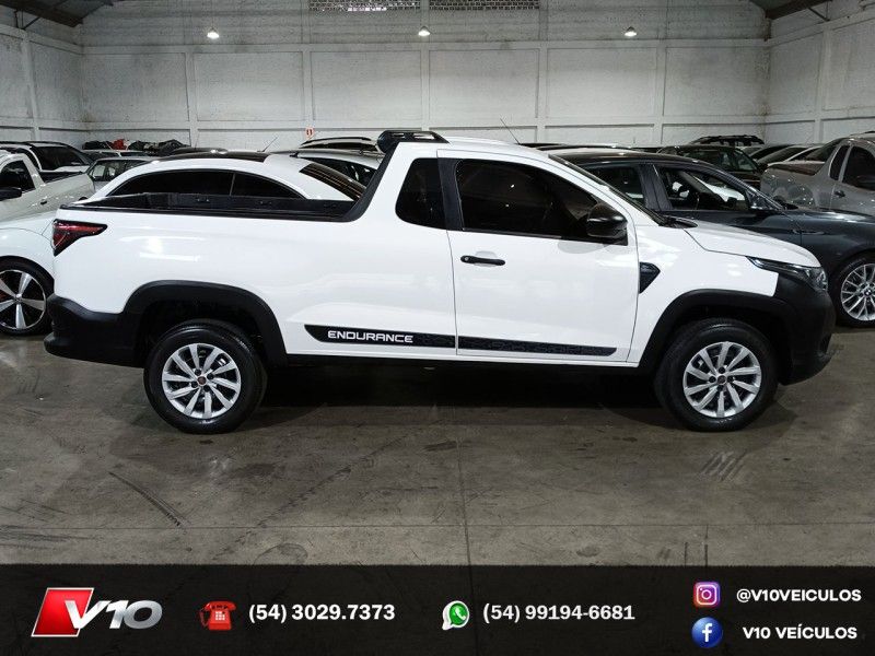 FIAT STRADA 1.4 ENDURANCE PLUS CS 8V 2020/2021 V10 VEÍCULOS CAXIAS DO SUL / Carros no Vale