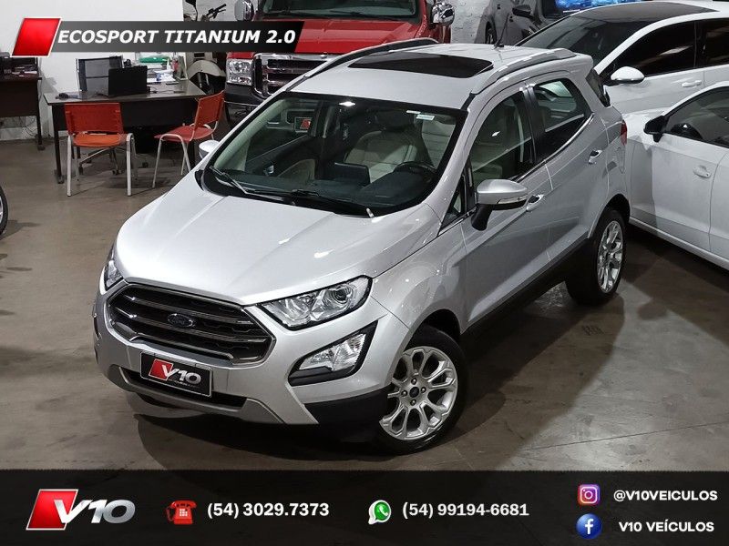 FORD ECOSPORT 2.0 TITANIUM 16V 2018/2019 V10 VEÍCULOS CAXIAS DO SUL / Carros no Vale