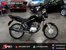 Honda Motos CG 150 FAN ESI 2009/2010 V10 VEÍCULOS CAXIAS DO SUL / Carros no Vale