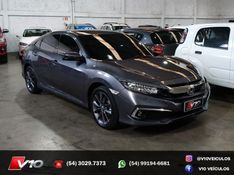 HONDA CIVIC 1.5 16V TOURING TURBO 2020/2020 V10 VEÍCULOS CAXIAS DO SUL / Carros no Vale