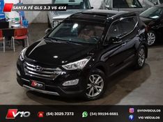 HYUNDAI SANTA FÉ 3.3 MPFI 4X4 7 LUGARES V6 270CV 2014/2015 V10 VEÍCULOS CAXIAS DO SUL / Carros no Vale