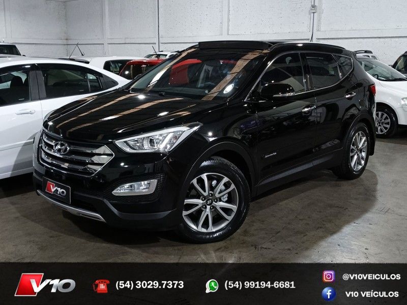 HYUNDAI SANTA FÉ 3.3 MPFI 4X4 7 LUGARES V6 270CV 2014/2015 V10 VEÍCULOS CAXIAS DO SUL / Carros no Vale HYUNDAI SANTA FÉ 3.3 MPFI 4X4 7 LUGARES V6 270CV 2014/2015 V10 VEÍCULOS CAXIAS DO SUL / Carros no Vale