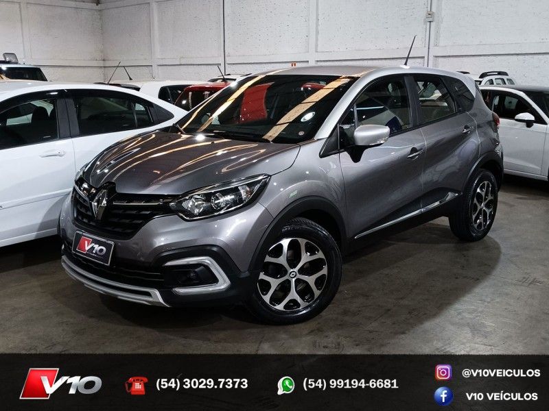 RENAULT CAPTUR 1.3 INTENSE TURBO 16V 2021/2022 V10 VEÍCULOS CAXIAS DO SUL / Carros no Vale