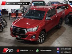 TOYOTA HILUX 2.8 SRV 4X4 CD 16V 2019/2020 V10 VEÍCULOS CAXIAS DO SUL / Carros no Vale