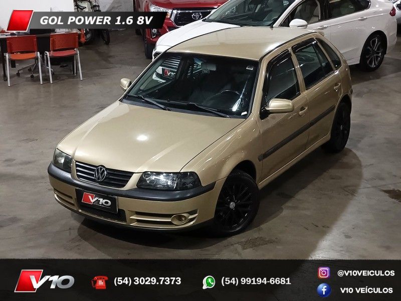 VOLKSWAGEN GOL 1.6 MI POWER 8V G.III 2003/2004 V10 VEÍCULOS CAXIAS DO SUL / Carros no Vale