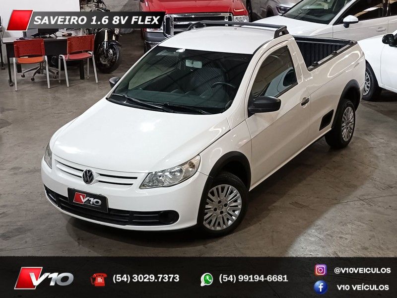 VOLKSWAGEN SAVEIRO 1.6 MI CS 8V G.III 2012/2013 V10 VEÍCULOS CAXIAS DO SUL / Carros no Vale