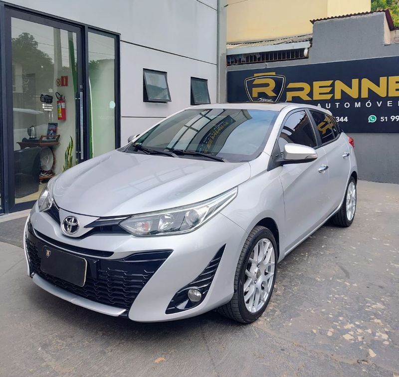 Toyota YARIS XLS 1.5 16V 2018/2019 RENNER AUTOMÓVEIS LAJEADO / Carros no Vale