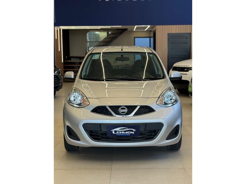 NISSAN MARCH 1.0 S 12V 2018/2019 LEHMEN VEÍCULOS VENÂNCIO AIRES / Carros no Vale