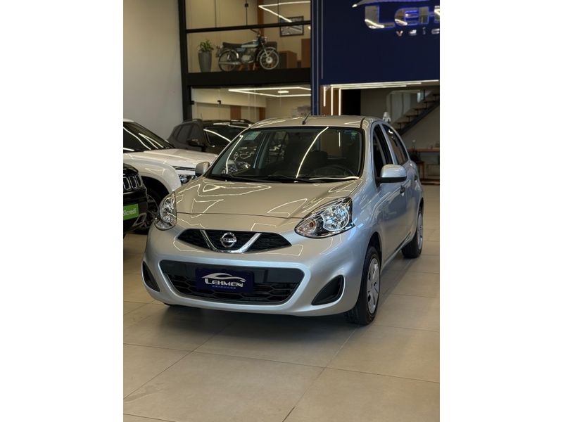 NISSAN MARCH 1.0 S 12V 2018/2019 LEHMEN VEÍCULOS VENÂNCIO AIRES / Carros no Vale
