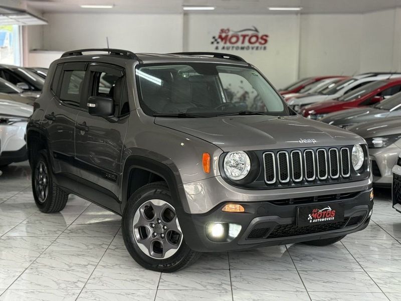 Jeep RENEGADE SPORT 2.0 TURBO 4X4 AT9 2017 SÓ MOTOS E AUTOMÓVEIS SANTA CRUZ DO SUL / Carros no Vale