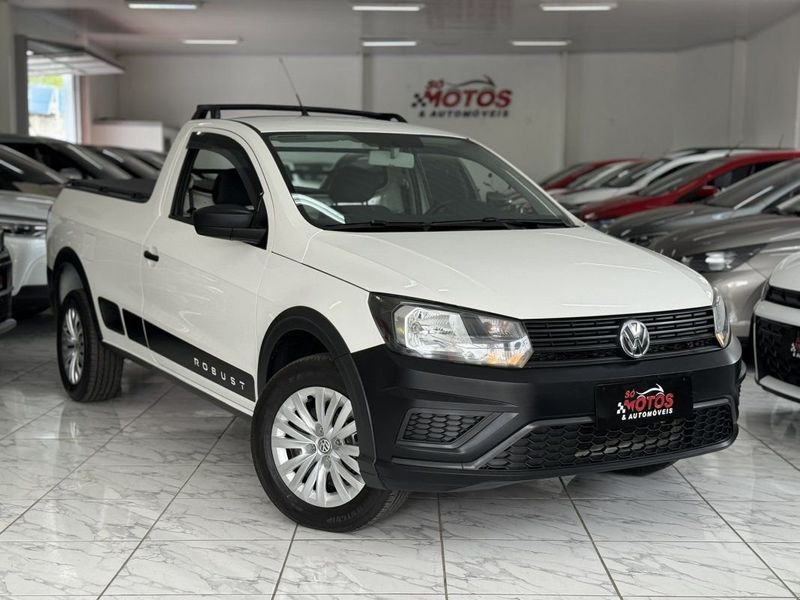 VOLKSWAGEN SAVEIRO ROBUST CS 1.6 2023 SÓ MOTOS E AUTOMÓVEIS SANTA CRUZ DO SUL / Carros no Vale