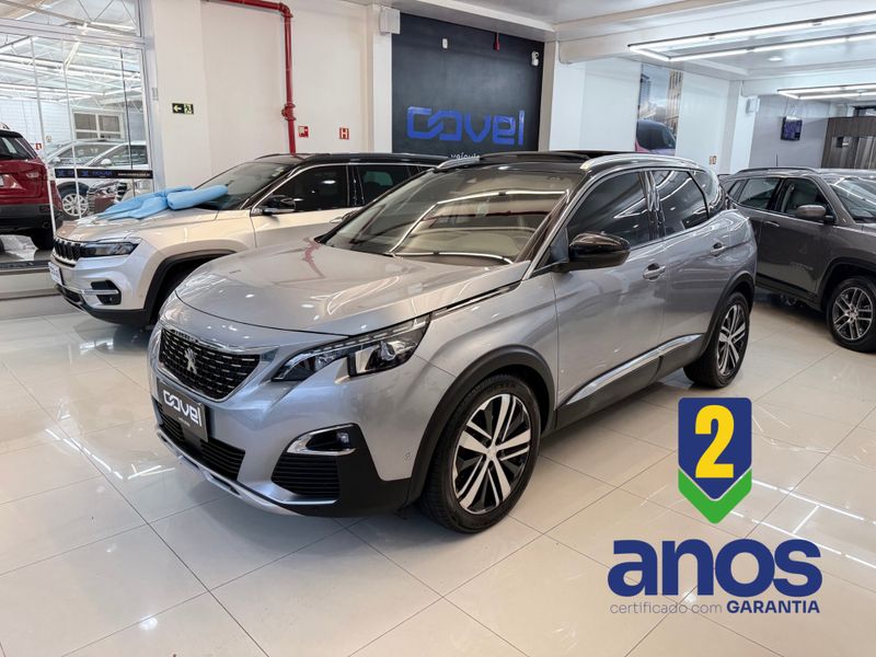Peugeot 3008 Griffe Pack 1.6 Turbo 16v 2018/2019 COVEL VEICULOS ENCANTADO / Carros no Vale Peugeot 3008 Griffe Pack 1.6 Turbo 16v 2018/2019 COVEL VEICULOS ENCANTADO / Carros no Vale