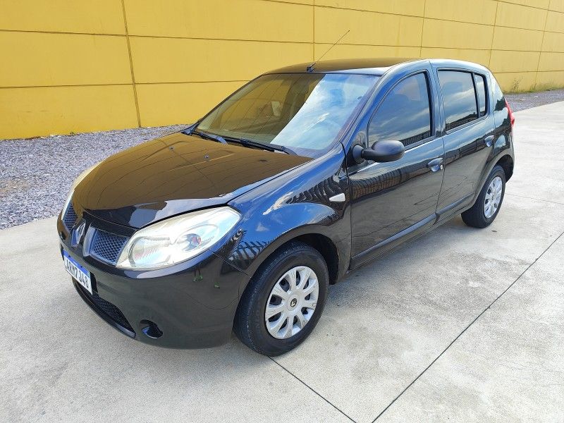 RENAULT SANDERO 1.6 PRIVILÉGE 16V 2009/2009 HUBNER MULTIMARCAS FARROUPILHA / Carros no Vale