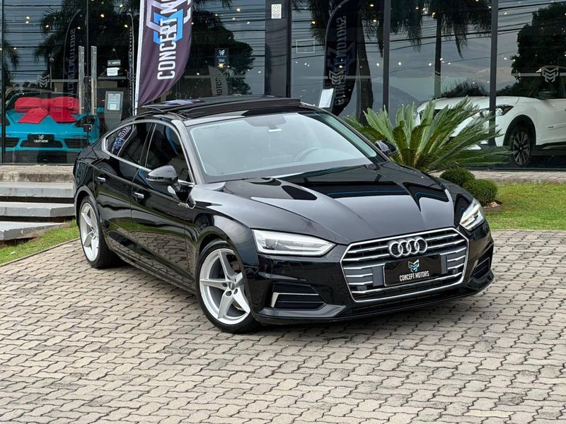 Audi A5 Ambiente Sportb 2.0 TFSI S Tonic 2018/2018 CONCEPT MOTORS PASSO FUNDO / Carros no Vale