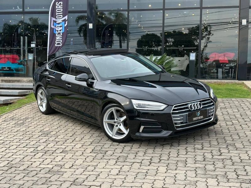 Audi A5 Ambiente Sportb 2.0 TFSI S Tonic 2018/2018 CONCEPT MOTORS PASSO FUNDO / Carros no Vale
