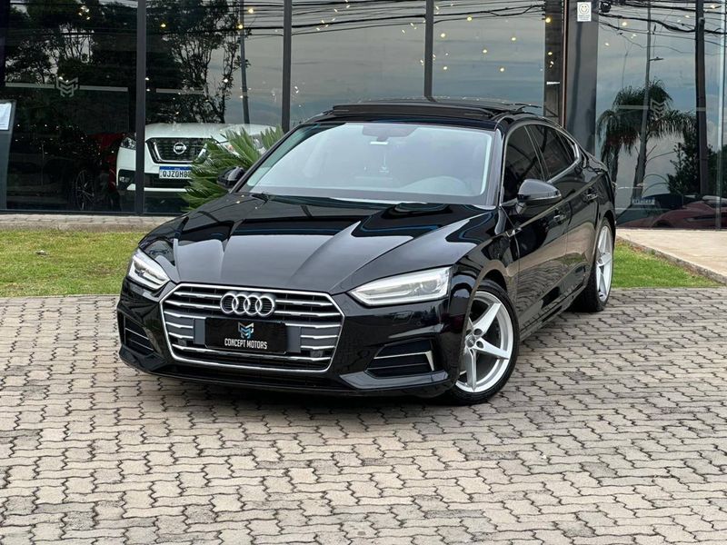 Audi A5 Ambiente Sportb 2.0 TFSI S Tonic 2018/2018 CONCEPT MOTORS PASSO FUNDO / Carros no Vale