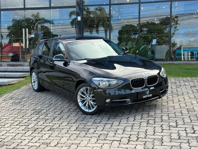 BMW 118 Urban/Sport 1.6 TB 16V 170cv 5p 2013/2014 CONCEPT MOTORS PASSO FUNDO / Carros no Vale