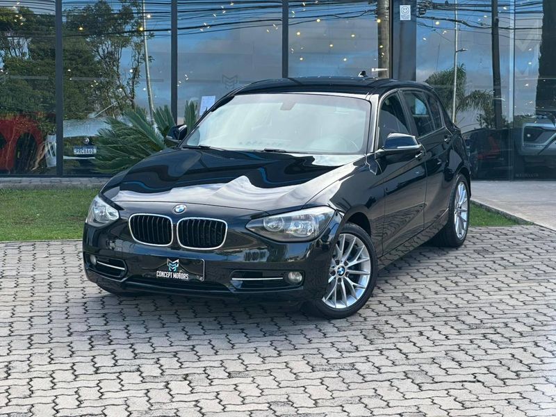 BMW 118 Urban/Sport 1.6 TB 16V 170cv 5p 2013/2014 CONCEPT MOTORS PASSO FUNDO / Carros no Vale