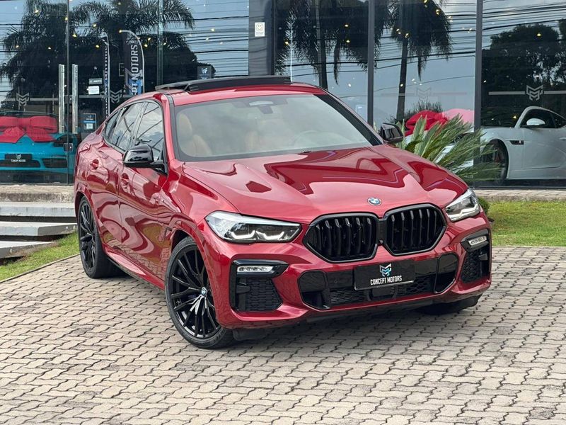 BMW X6 XDRIVE 40i M Sport 3.0 Bi-Turbo 2020/2021 CONCEPT MOTORS PASSO FUNDO / Carros no Vale