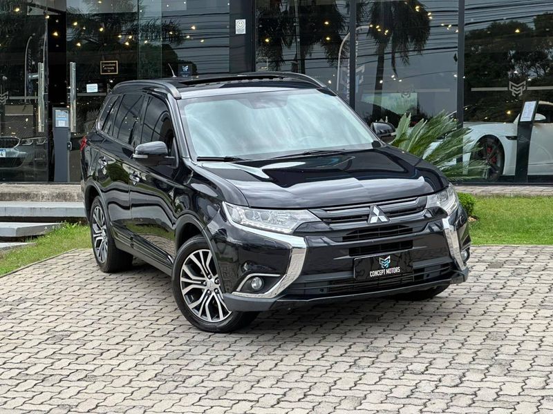 Mitsubishi Outlander 2.2 165cv Diesel Aut. 2015/2016 CONCEPT MOTORS PASSO FUNDO / Carros no Vale