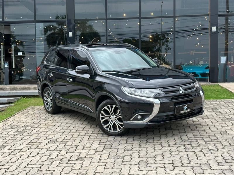Mitsubishi Outlander 2.2 165cv Diesel Aut. 2015/2016 CONCEPT MOTORS PASSO FUNDO / Carros no Vale