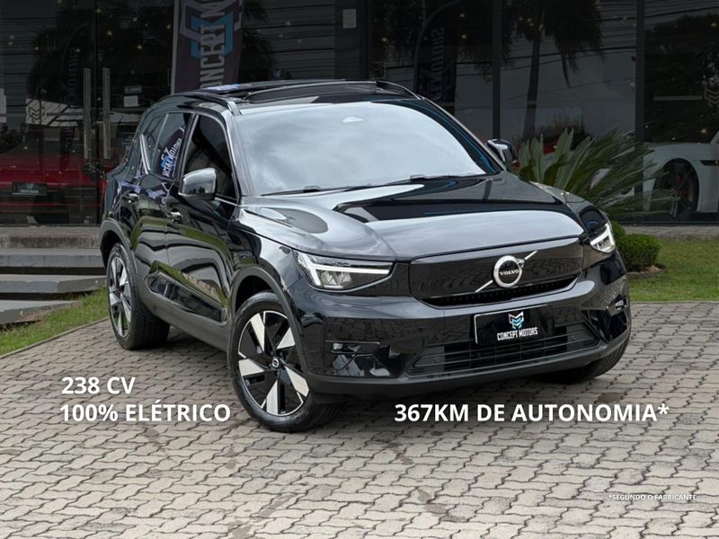 Volvo XC40 Recharge Plus (ElÃ©trico) 2023/2024 CONCEPT MOTORS PASSO FUNDO / Carros no Vale