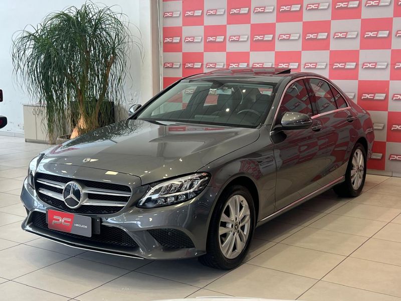 Mercedes-Benz C-200 1.5 TB 16V 183cv (Híbrido) 2018/2019 PC VEÍCULOS SANTA CRUZ DO SUL / Carros no Vale