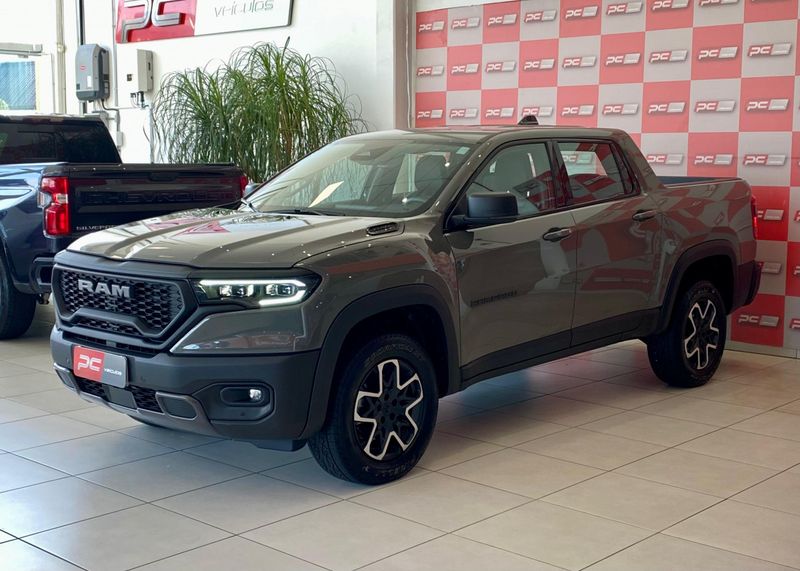 RAM RAMPAGE REBEL 2.0 TB CD 4X4 2023/2024 PC VEÍCULOS SANTA CRUZ DO SUL / Carros no Vale