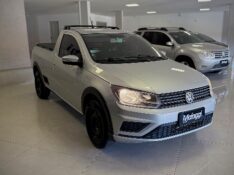 VOLKSWAGEN SAVEIRO 1.6 MI TRENDLINE CS 8V 2016/2017 MALAGGI VEÍCULOS ENCANTADO / Carros no Vale