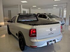 VOLKSWAGEN SAVEIRO 1.6 MI TRENDLINE CS 8V 2016/2017 MALAGGI VEÍCULOS ENCANTADO / Carros no Vale