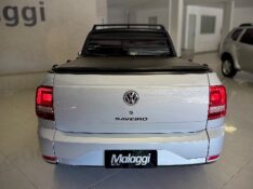 VOLKSWAGEN SAVEIRO 1.6 MI TRENDLINE CS 8V 2016/2017 MALAGGI VEÍCULOS ENCANTADO / Carros no Vale