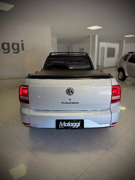 VOLKSWAGEN SAVEIRO 1.6 MI TRENDLINE CS 8V 2016/2017 MALAGGI VEÍCULOS ENCANTADO / Carros no Vale