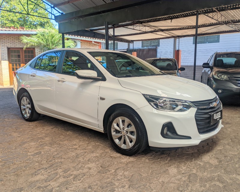 CHEVROLET ONIX PLUS 1.0 TURBO FLEX LTZ AUTOMÁTICO 2020/2021 RICARDO VEÍCULOS TEUTÔNIA / Carros no Vale