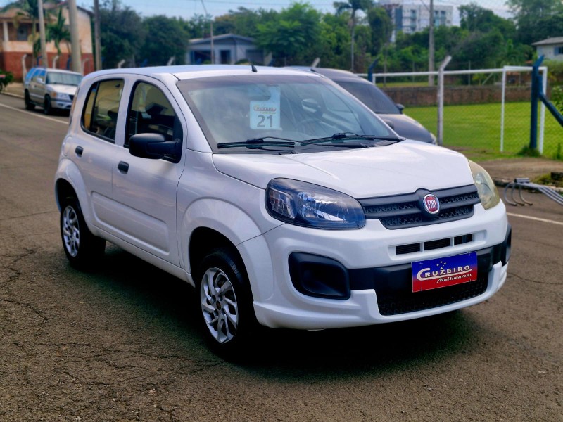 FIAT UNO 1.0 ATTRACTIVE 8V 2021/2021 CRUZEIRO MULTIMARCAS CRUZEIRO DO SUL / Carros no Vale