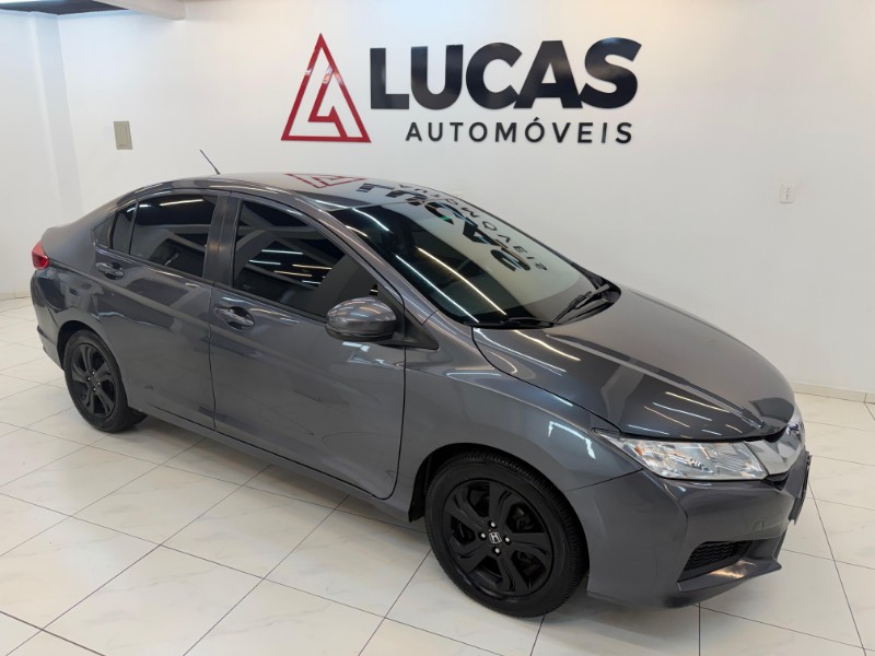 HONDA CITY LX 1.5 2015/2015 LUCAS AUTOMÓVEIS BOM RETIRO DO SUL / Carros no Vale