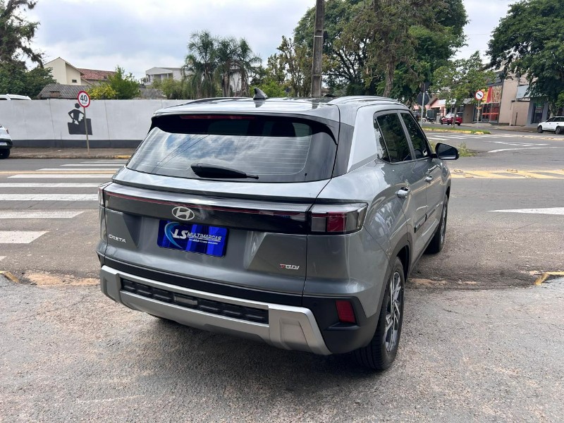 HYUNDAI CRETA 1.0 TGDI FLEX PLATINUM AUTOMÁTICO 2025/2025 LS MULTIMARCAS VENÂNCIO AIRES / Carros no Vale