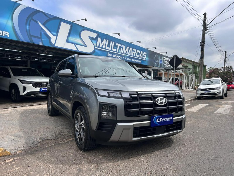 HYUNDAI CRETA 1.0 TGDI FLEX PLATINUM AUTOMÁTICO 2025/2025 LS MULTIMARCAS VENÂNCIO AIRES / Carros no Vale