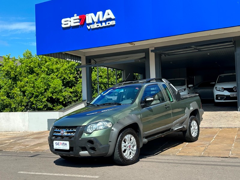 FIAT STRADA ADVENTURE 1.8 LOCKER CE 2009/2010 SÉTIMA VEÍCULOS GUAPORÉ / Carros no Vale
