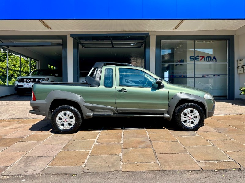 FIAT STRADA ADVENTURE 1.8 LOCKER CE 2009/2010 SÉTIMA VEÍCULOS GUAPORÉ / Carros no Vale