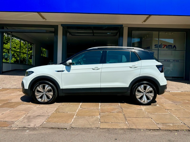 VOLKSWAGEN T-CROSS HIGHLINE 1.4 250 TSI 16V 2019/2020 SÉTIMA VEÍCULOS GUAPORÉ / Carros no Vale