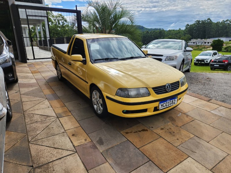 VOLKSWAGEN SAVEIRO 1.6 CITY 8V 2002/2002 TS VEÍCULOS ANTA GORDA / Carros no Vale