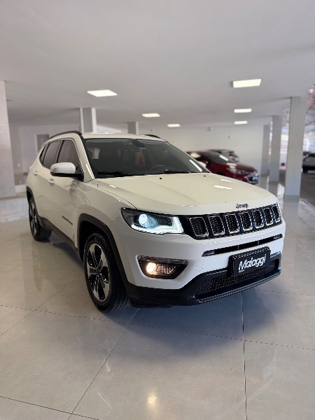 JEEP COMPASS 2.0 16V FLEX LONGITUDE AUTOMÁTICO 2018/2018 MALAGGI VEÍCULOS ENCANTADO / Carros no Vale