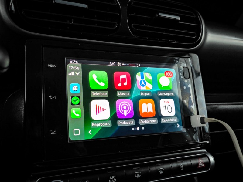 CITROEN C4 GLX 1.6 16V FLEX 2019/2020 DUARTE VEÍCULOS PORTO ALEGRE / Carros no Vale