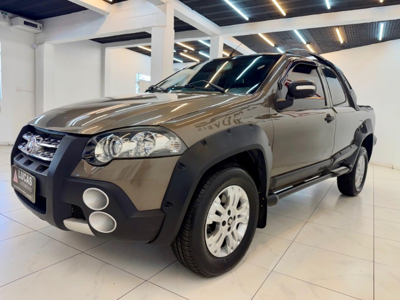 FIAT STRADA 1.8 MPI ADVENTURE CD 2010/2010 LUCAS AUTOMÓVEIS BOM RETIRO DO SUL / Carros no Vale