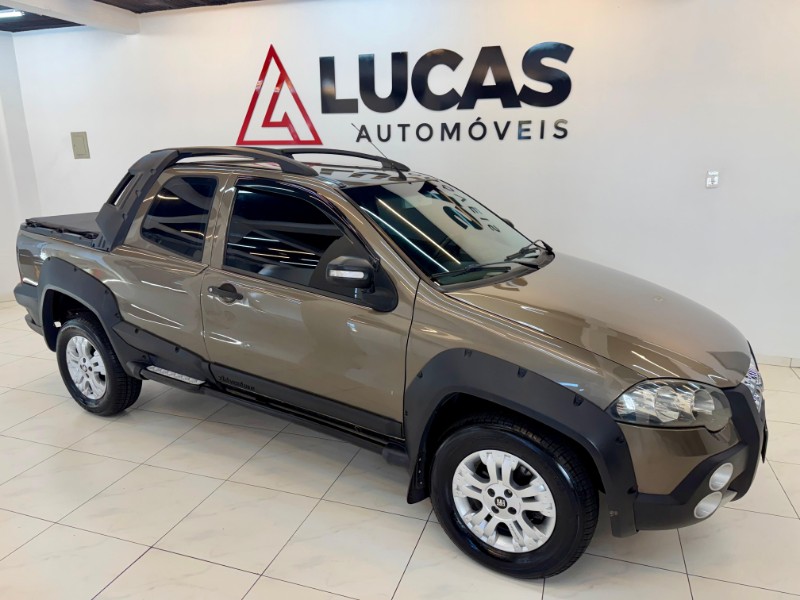 FIAT STRADA 1.8 MPI ADVENTURE CD 2010/2010 LUCAS AUTOMÓVEIS BOM RETIRO DO SUL / Carros no Vale